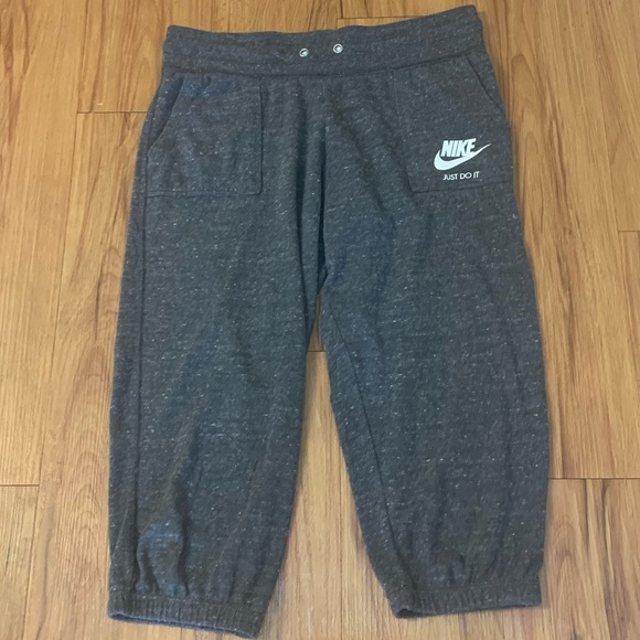 Nike Pantalon Gym Jogger Grey Sweatpants - Picture 2 of 9